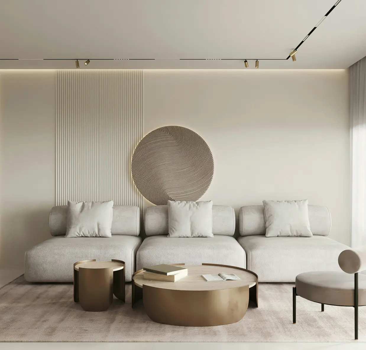 The Modern Living Room Space