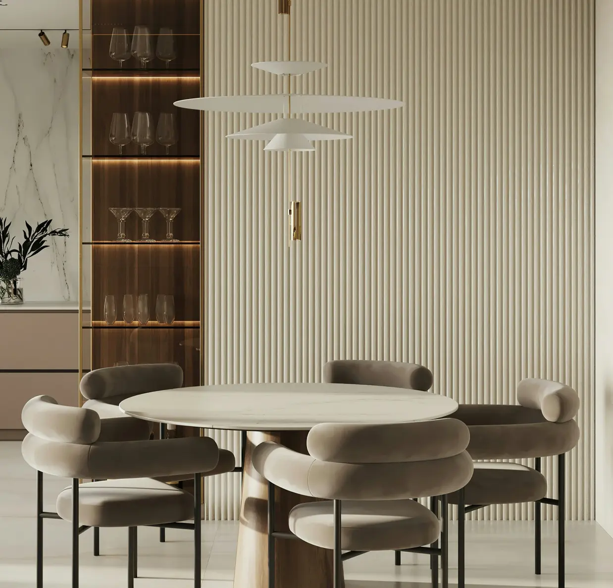 Minimalistic Dining Room