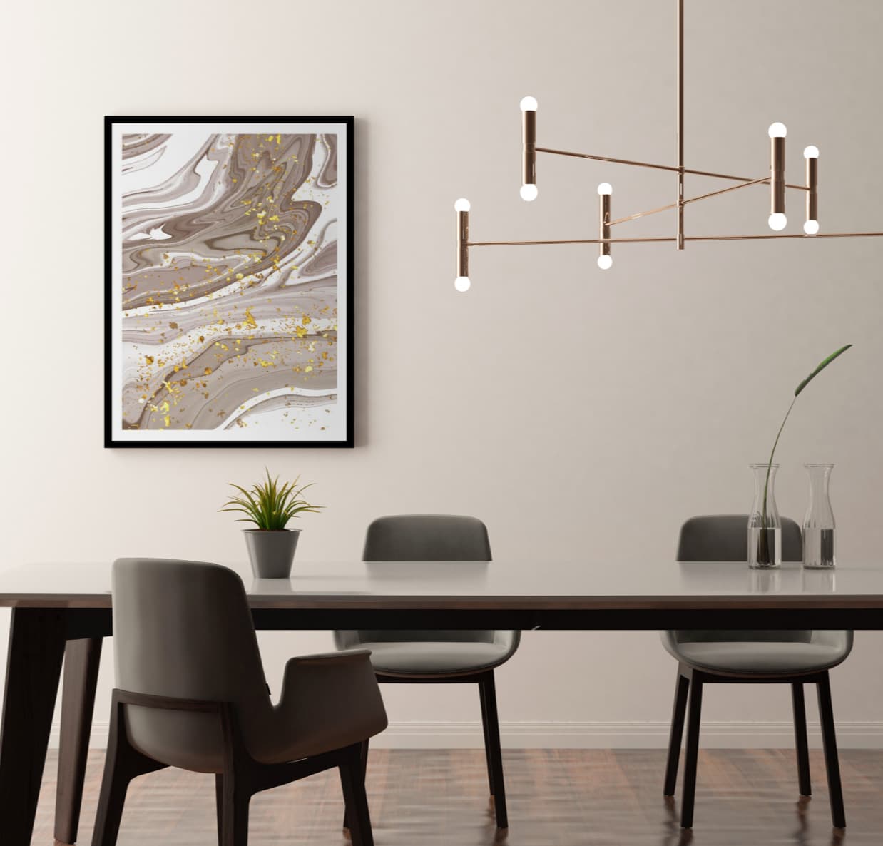 The Modern Dining Room Space
